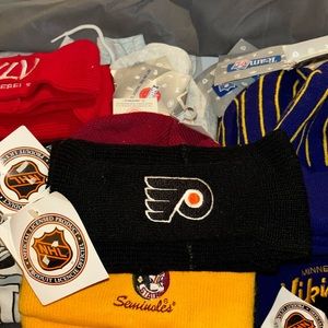 Philadelphia flyers vintage ear warmers winter hat